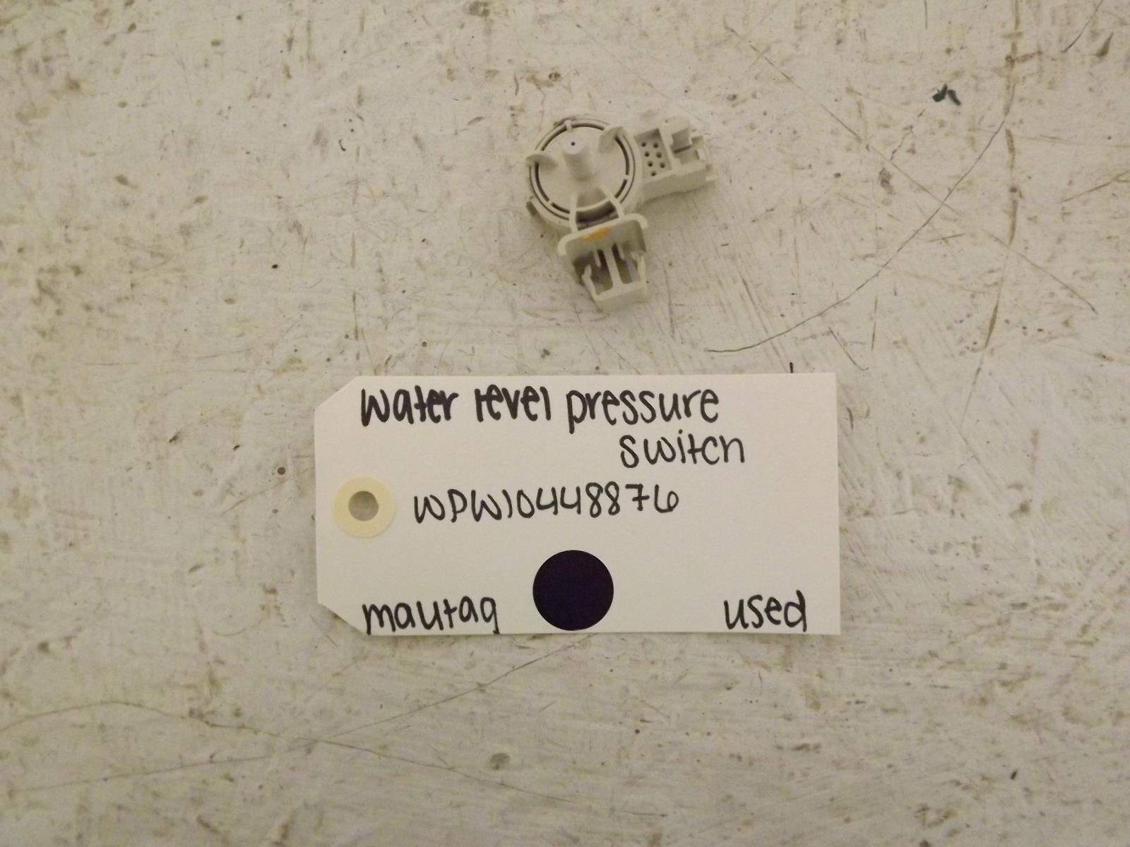 Maytag Washer WPW10448876 Water Level Pressure Switch Used Maytag Washer WPW10448876 Water Level Pressure Switch Used